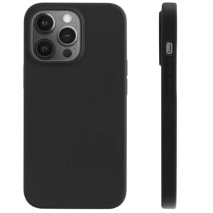 BE HELLO IPHONE 13 PRO LIQUID SILICONE CASE SORT - Billede 3