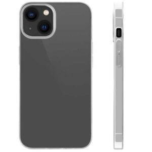 BE HELLO IPHONE 14 PLUS THIN GEL CASE ECO TRANSPARENT - Billede 2