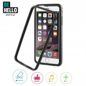 BE HELLO IPHONE 8/7/6 BUMPER SORT - Billede 2