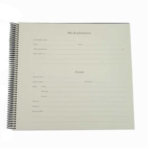 GOLDBUCH SPIRAL ALBUM KONFIRMATION ROSE - Billede 3