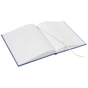 GOLDBUCH 48595 GÆSTEBOG LINUM 2.0 BLÅ - Billede 3