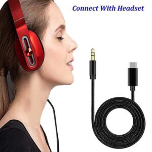 SWISS+GO KABEL 3,5 MM JACK - USB-C - Billede 4