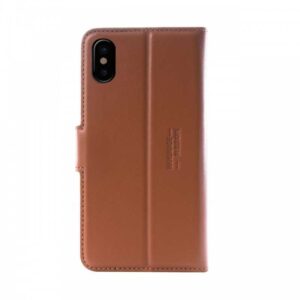 JT BERLIN IPHONE Xs KREUZ LÆDER WALLET BRUN - Billede 2