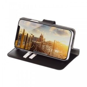 JT BERLIN IPHONE Xs MAX KREUZ LÆDER WALLET SORT - Billede 3