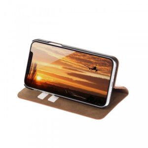 JT BERLIN IPHONE Xs MAX TEGEL LÆDER WALLET BRUN - Billede 4