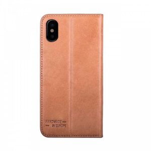 JT BERLIN IPHONE Xs MAX TEGEL LÆDER WALLET BRUN - Billede 2
