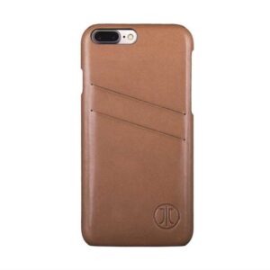JT BERLIN IPHONE 8/7/6 PLUS COVER M/KORT LÆDER BRUN - Billede 3