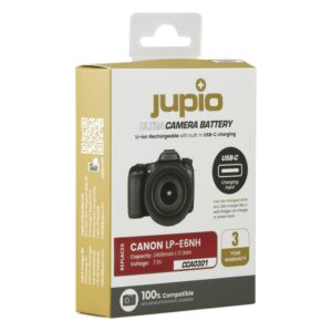 JUPIO CANON LP-E6NH *ULTRA C* 2400 MAH - Billede 4