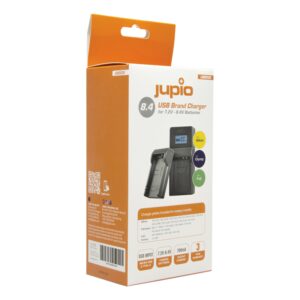 JUPIO USB LADER NIKON-FUJI-OLYMPUS 7.2V-8.4V - Billede 2