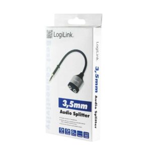LOGILINK 3,5MM MINI JACK SPLITTER - Billede 2
