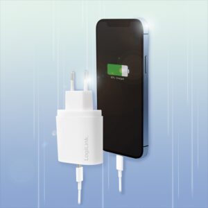 LOGILINK 220V 1XUSB-C ADAPTER 20W - Billede 6