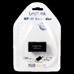 LOGILINK HDMI-A REPEATER F-F 1080P - Billede 2