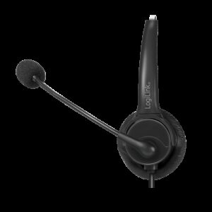 LOGILINK MONO HEADSET M/MIKROFON USB - Billede 5