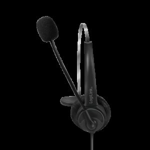 LOGILINK MONO HEADSET M/MIKROFON USB - Billede 2