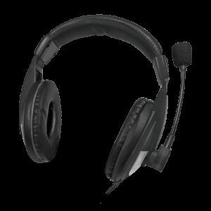 LOGILINK STEREO HEADSET M/MIKROFON USB SORT - Billede 3