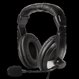 LOGILINK STEREO HEADSET M/MIKROFON USB SORT - Billede 2