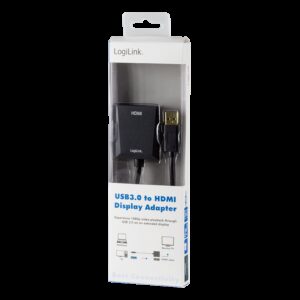 LOGILINK USB-A 3.0 - HDMI 1080P ADAPTER - Billede 3