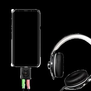 LOGILINK USB-C LYDKORT 2X3.5MM JACK IN/OUT - Billede 6