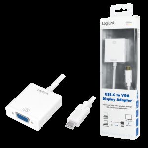 LOGILINK USB-C - VGA 1080P ADAPTER - Billede 3