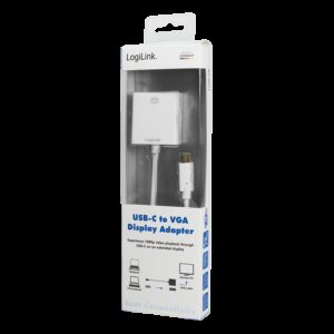 LOGILINK USB-C - VGA 1080P ADAPTER - Billede 4