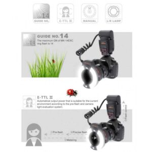 MEIKE MK-14EXT-C MACRO CANON - Billede 6