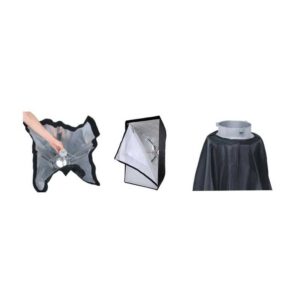 NFLASH SOFTBOX 60X60 BICELLE - Billede 2
