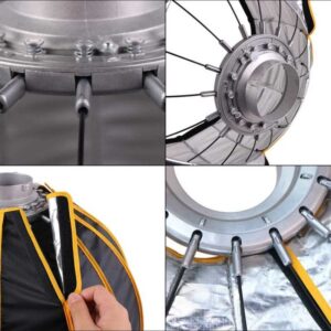 NICEFOTO LED SOFTBOX 60CM - Billede 5