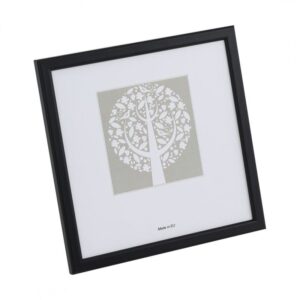 SLIM TRÆ SORT 30X30CM - Billede 2