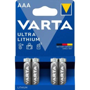 VARTA PROFESSIONAL LITHIUM AAA 4PAK - Billede 2
