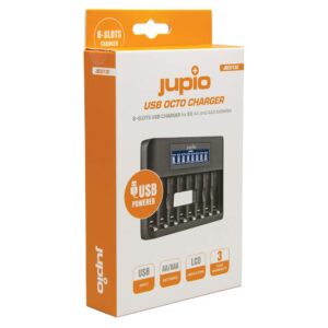 JUPIO USB 8-SLOTS OCTO BATT - Billede 2