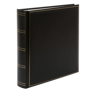 GOLDBUCH 31385 ALBUM MILANO SORT 30X31CM 100SIDER - Billede 1