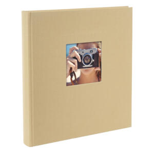 GOLDBUCH 27506 BELLA VISTA BEIGE ALBUM  30X31CM - Billede 1