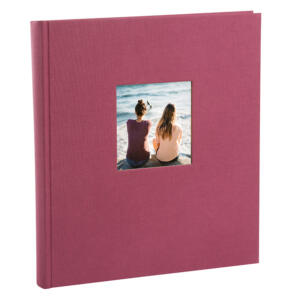 GOLDBUCH 27508 BELLA VISTA FUCHSIA ALBUM  30X31CM - Billede 1