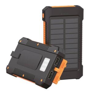 LOGILINK SOLCELLE POWEBANK 8000MAH ORANGE/SORT - Billede 7
