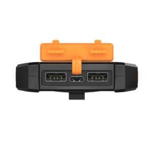 LOGILINK SOLCELLE POWEBANK 8000MAH ORANGE/SORT - Billede 5