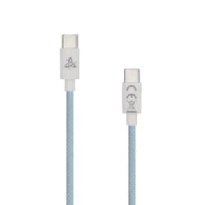 SBOX USB-C-C KABEL 1M 60W BLÅ - Billede 1
