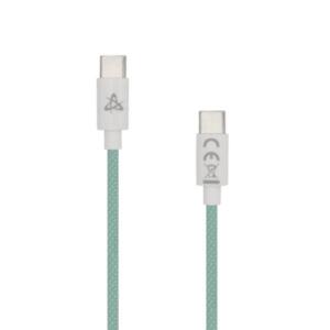 SBOX USB-C-C KABEL 1M 60W GRØN - Billede 1