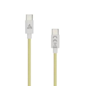 SBOX USB-C-C KABEL 1M 60W GUL - Billede 1