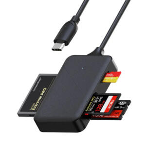 SWISS GO KORTLÆSER USB-C SD/CF/MSD/MS - Billede 1