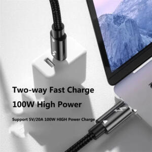 SWISS GO USB4 C-C 100W KABEL 1M - Billede 4