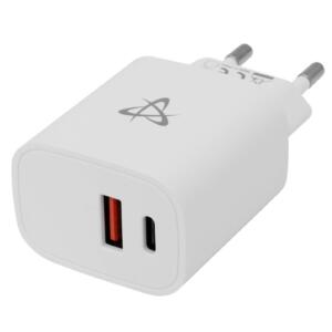 SBOX 220V ADAPTER USB-C + USB-A 20W - Billede 1
