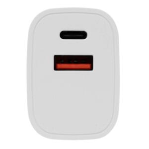 SBOX 220V ADAPTER USB-C + USB-A 20W - Billede 3