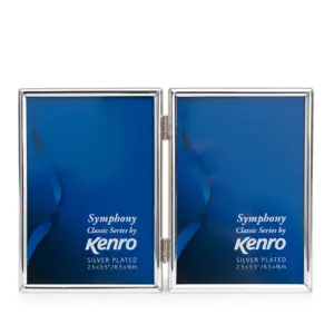 KENRO SYMPHONY 9X13CM X2 SØLV - Billede 1