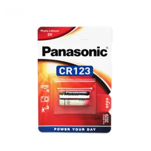 PANASONIC CR 123A BATTERI - Billede 1