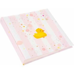 GOLDBUCH 24478 BABY ALBUM RUBBER DUCK GIRL 25X25CM - Billede 2