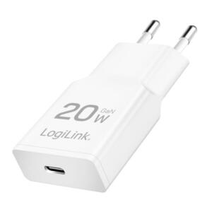 LOGILINK 240V USB-C 20W HVID PD - Billede 1
