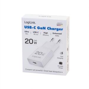 LOGILINK 240V USB-C 20W HVID PD - Billede 5