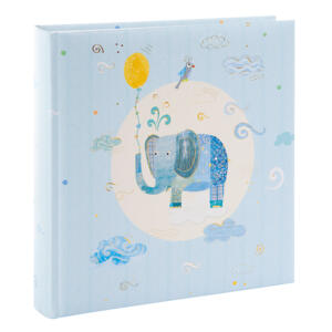 GOLDBUCH BABY ALBUM BLUE ELEPHANT 25X25CM - Billede 2
