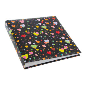GOLDBUCH 24484 BABY ALBUM HEART TO HEART DARK 25X25CM - Billede 3