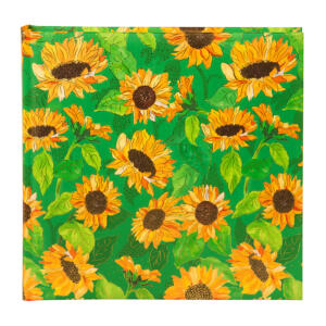 GOLDBUCH 24548 BABY ALBUM SUNFLOWER GREEN 25X25CM - Billede 2